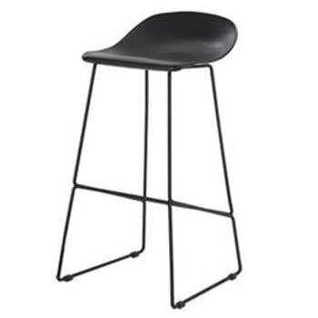 Bar stool DOT BAR LOW 66 cm black
