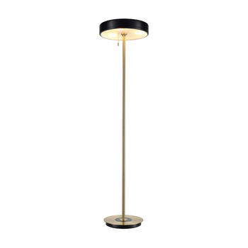 Floor lamp ARTDECO black & gold 162 cm