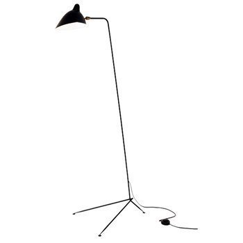 Floor lamp CRANE-F1 black 160 cm
