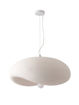 Pendant lamp STONE FLAT warm white 60 cm