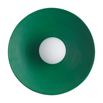 Wall lamp ILUSIONI dark green 26 cm