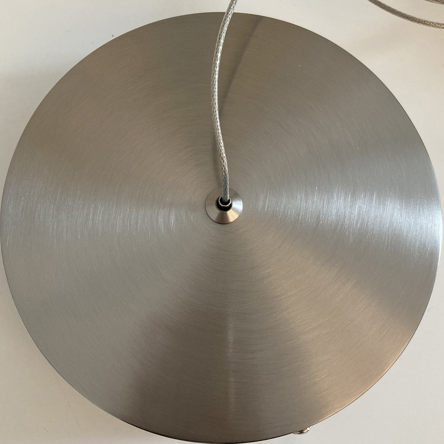 OSTROM Lampe plafond ronde nickel satiné Ø 350 cm