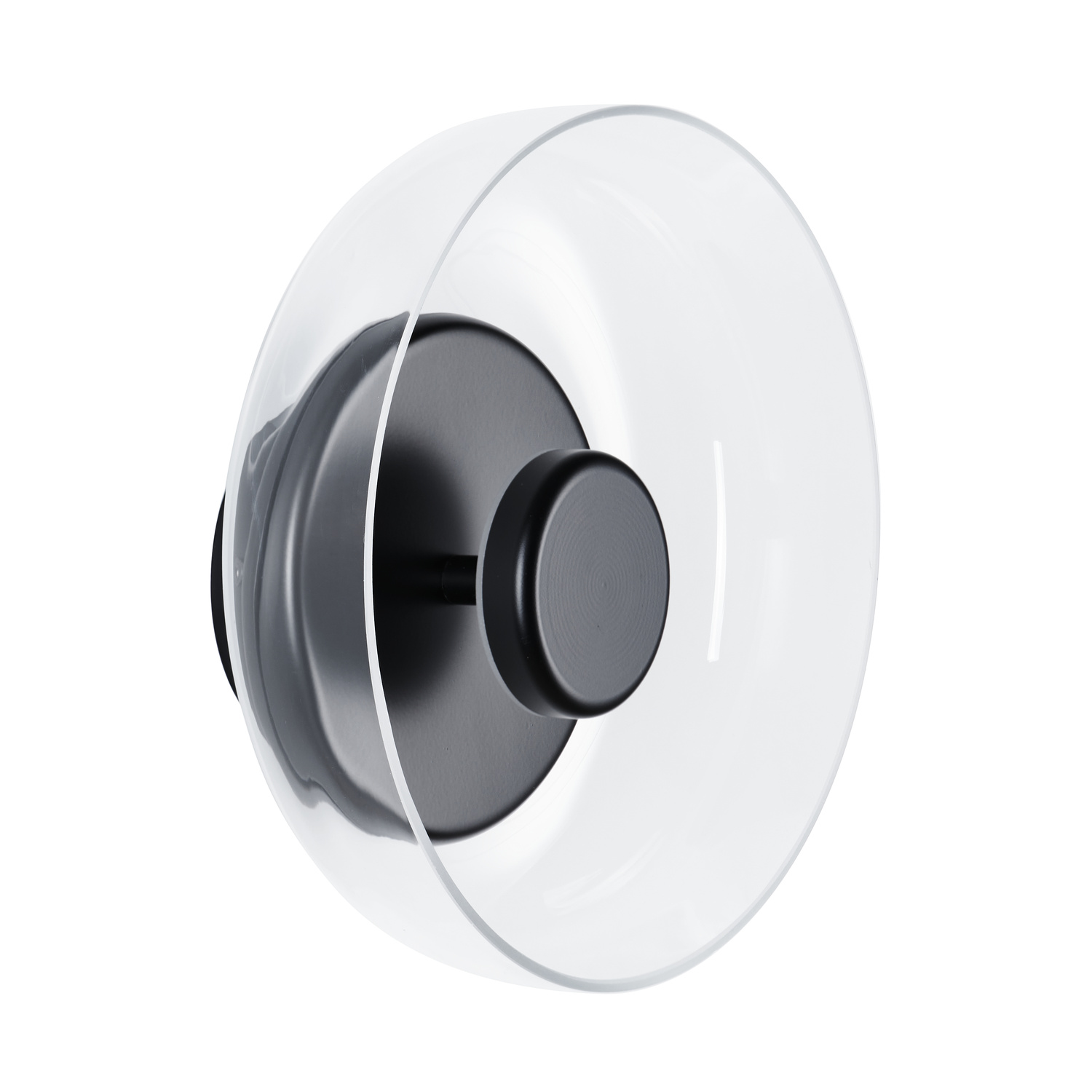 Lampa ścienna DISCO LED czarna 23 cm | Stepintodesign.pl